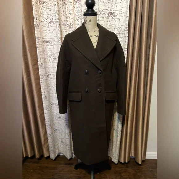 🌈NWT Madewell The Gianna Coat in Insuluxe Fabric oversized 14